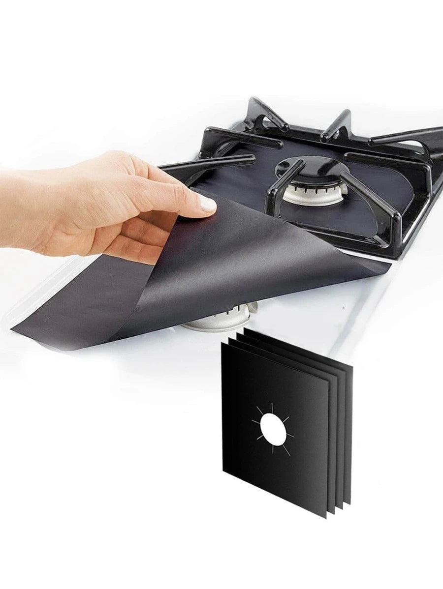 LayerProtector - Protector de Hornillas Estufa (Pack de 4 unidades) - NovaStore