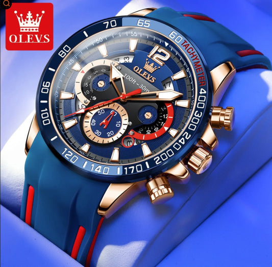Reloj Cronógrafo Impermeable OLEVS