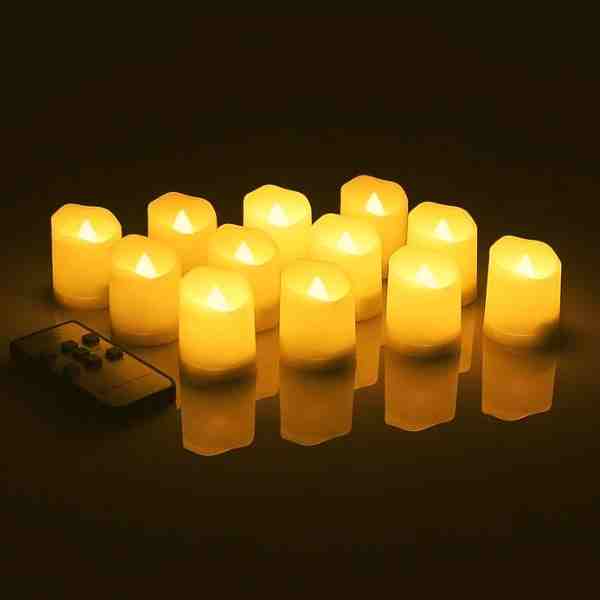 CandlesLED - Set de 24 Velas LED Eléctricas Para tus Momentos Especiales + Envío Gratis - NovaStore