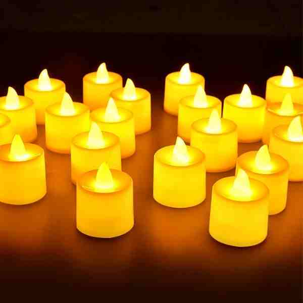 CandlesLED - Set de 24 Velas LED Eléctricas Para tus Momentos Especiales + Envío Gratis - NovaStore