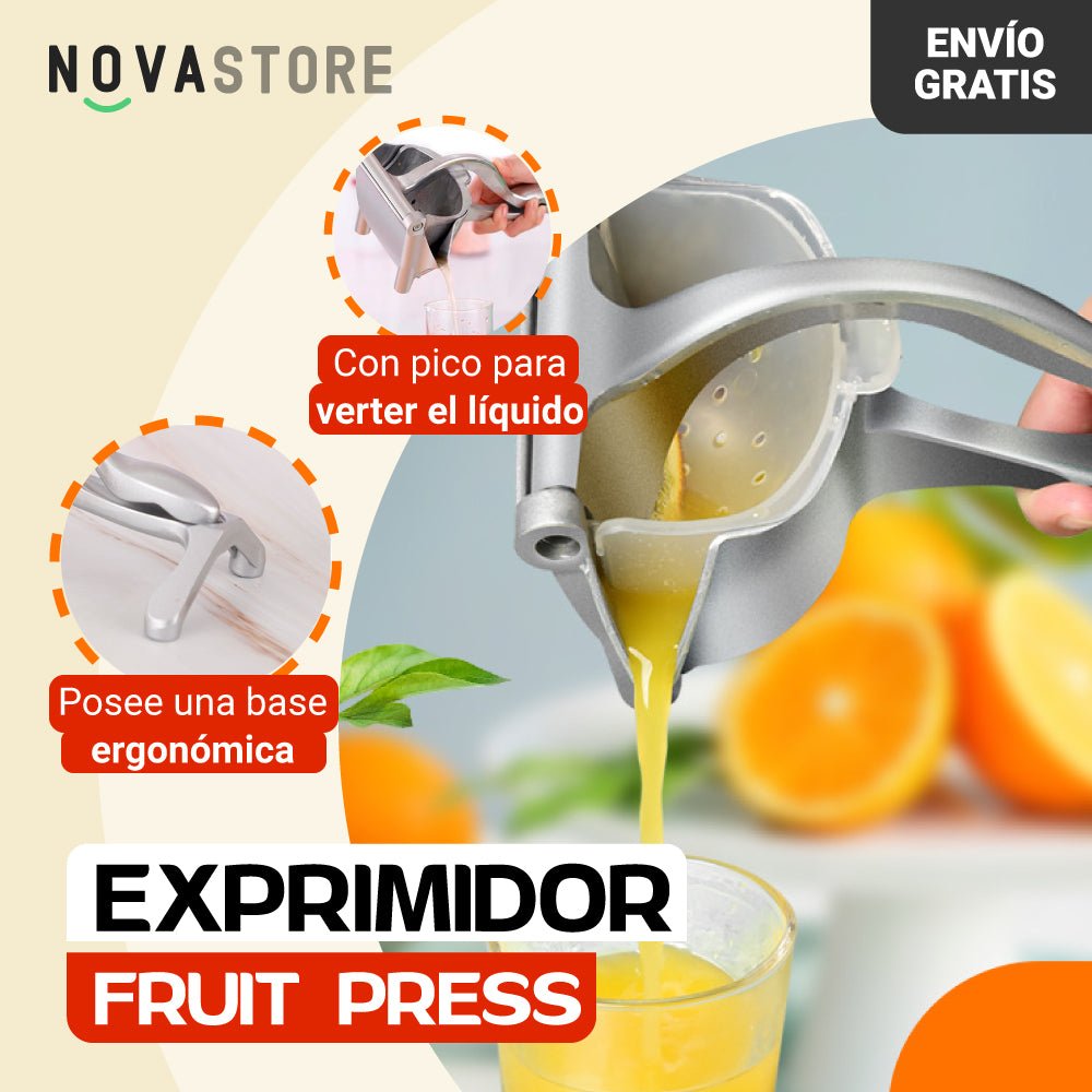 Exprimidor Fruit Press™ + ENVIO GRATIS - NovaStore